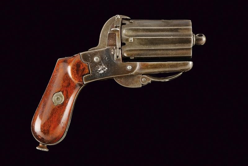 Pepperbox revolver a spillo, Belgio, 1870 circa