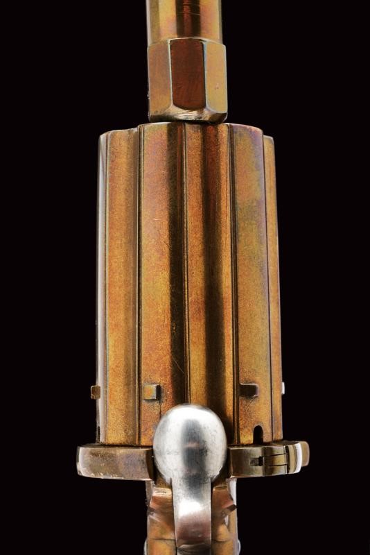 Pepperbox Revolver a spillo, calibro 7 mm, Europa, circa 1870
