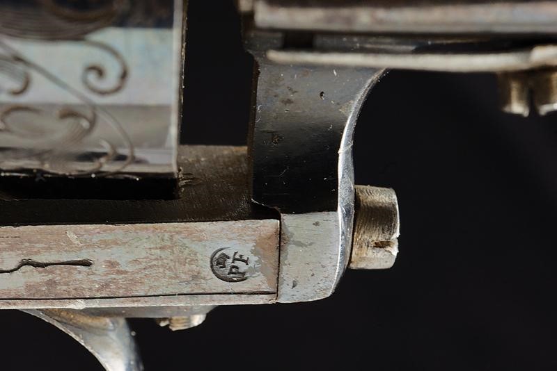 Revolver a spillo, calibro 9 mm, Belgio, Terzo quarto del XIX Secolo