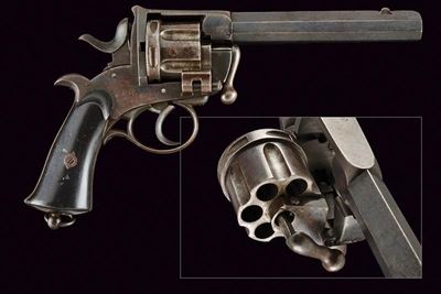J. Lacroix, Revolver a percussione centrale, Belgio, 1873-1877