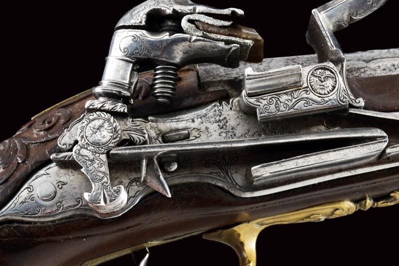 Pistola alla micheletta, Napoli, Seconda metà del XVIII secolo