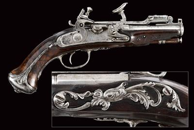 Pistola alla fiorentina con baionetta a scatto, tecnica Toscana, fine XVIII secolo