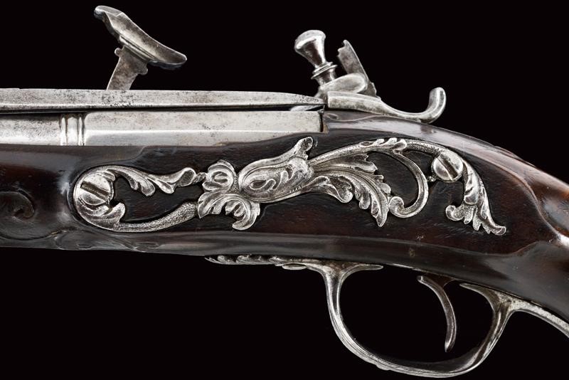 Pistola alla fiorentina con baionetta a scatto, tecnica Toscana, fine XVIII secolo