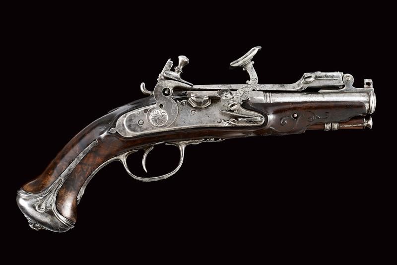 Pistola alla fiorentina con baionetta a scatto, tecnica Toscana, fine XVIII secolo