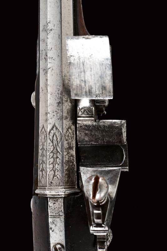 Pistola arcaica alla fiorentina, cal. 13 mm, Italia settentrionale, secondo quarto del XVII Sec.