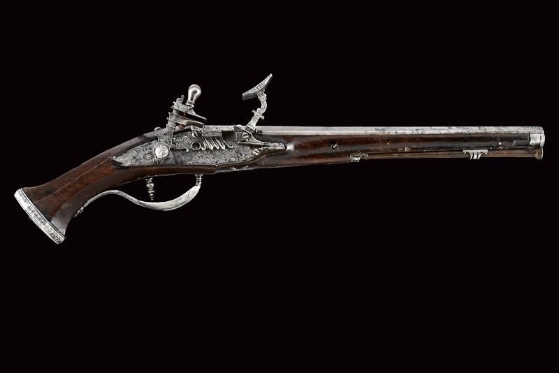 Pistola arcaica alla fiorentina, cal. 13 mm, Italia settentrionale, secondo quarto del XVII Sec.