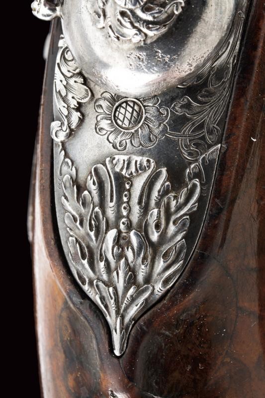 Buoni, Bella pistola da fonda alla fiorentina, cavriago, lunghezza 47.5 cm, terzo quarto del XVII...