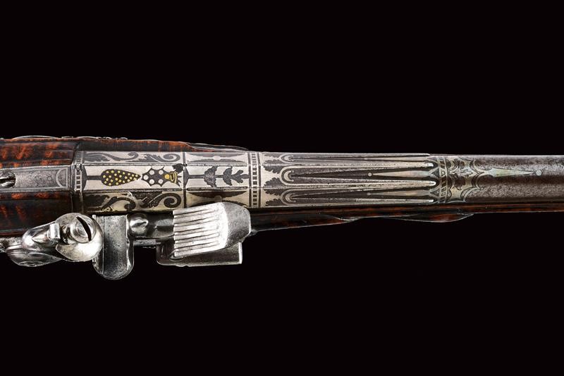 Pistola a pietra focaia di Acqua Fresca, Bologna, 1700 circa