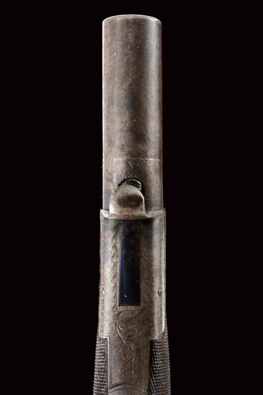 Westley Richards, Mazzagatto a luminello a canne sovrapposte cal. 9 mm, Londra, metà XIX secolo