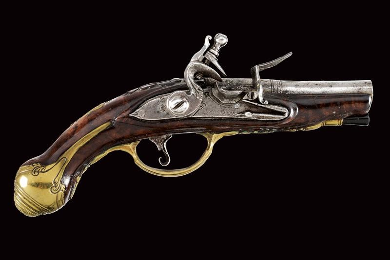 Sollani, Pistola a pietra focaia da viaggio, ultimo quarto del XVIII secolo