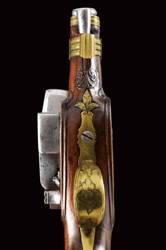 Pistola alla micheletta da viaggio, Spagna, 1800 circa