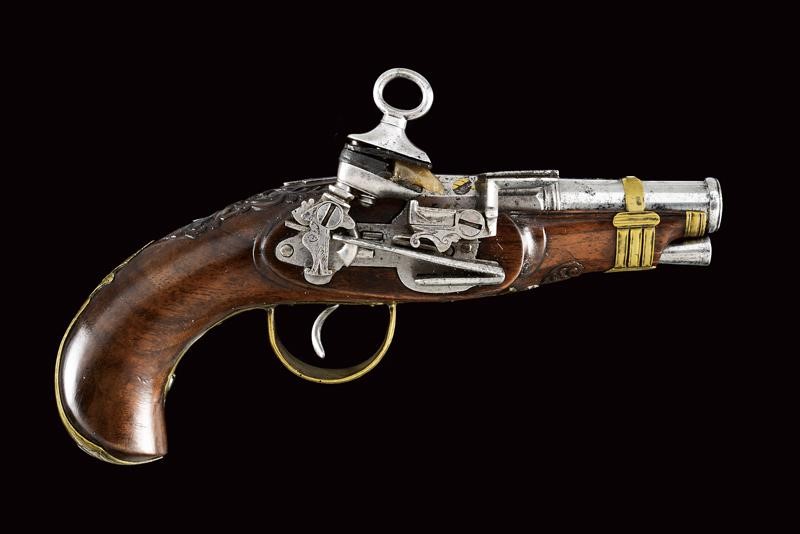 Pistola alla micheletta da viaggio, Spagna, 1800 circa