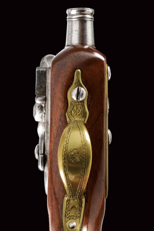 Pistola a pietra focaia, Francia, circa 1800, cal. 8.5 mm