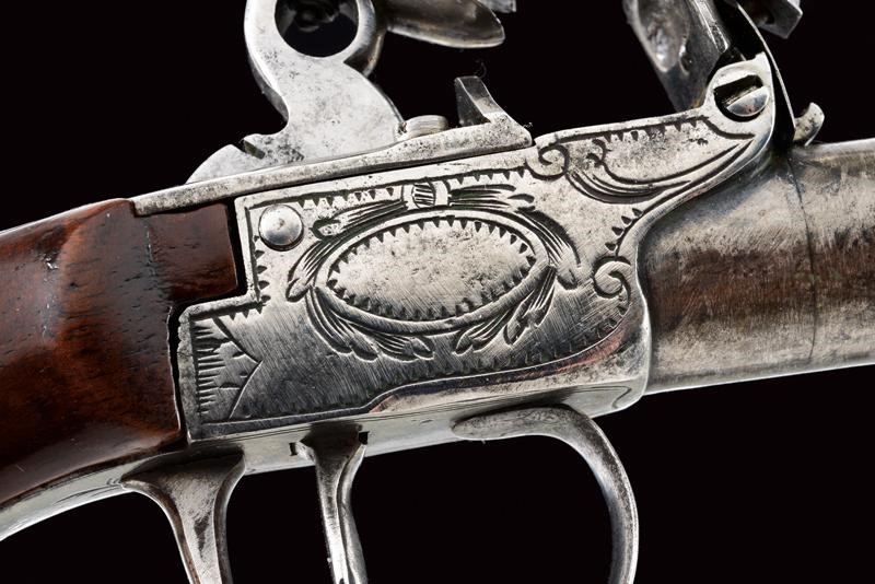 Mazzagatto a pietra focaia a tromboncino, Francia, inizio XIX secolo