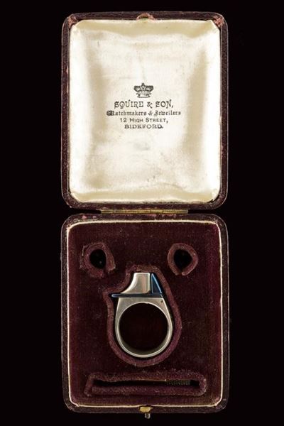 Pistola a luminello con anello 'Le Petit Protector', Europa, Terzo quarto del XIX Secolo