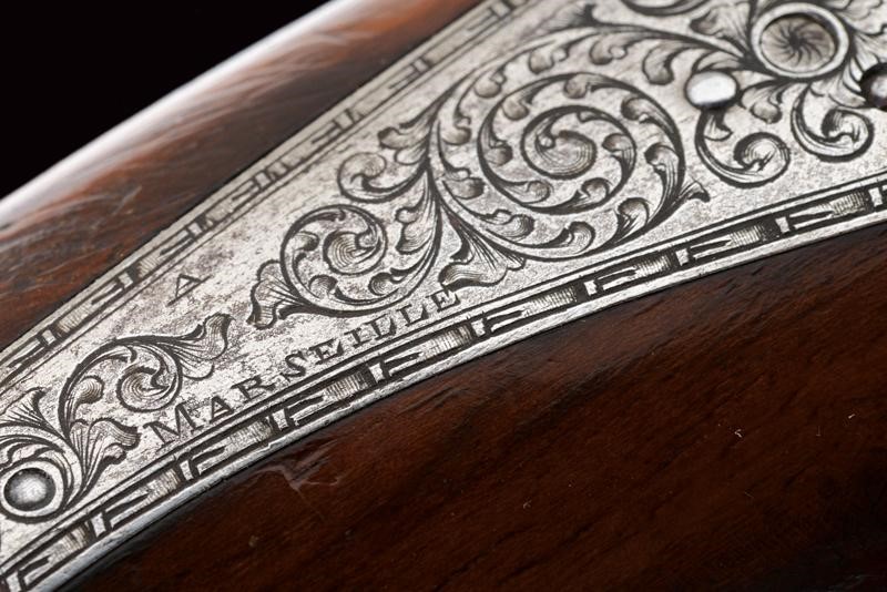 Imbert, Pistola a luminello a canne sovrapposte, Marsiglia, cal. 17.5 mm