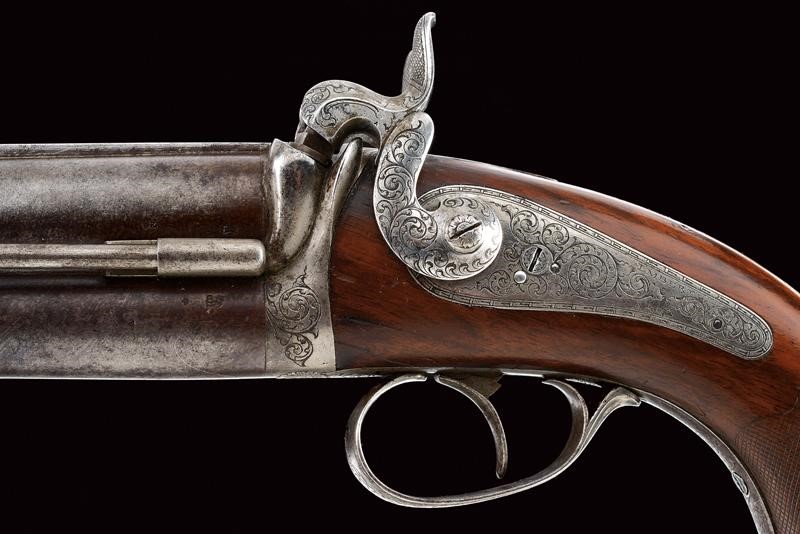 Imbert, Pistola a luminello a canne sovrapposte, Marsiglia, cal. 17.5 mm