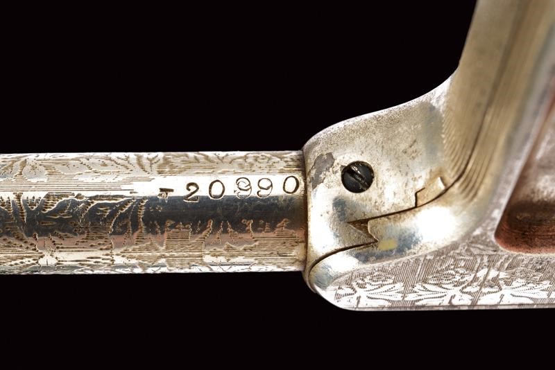 Gaulois, Pistola da palmo St. Etienne, circa 1875-1890