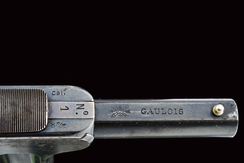 Pistola da palmo Gaulois, Cal. 8 mm, tecnica St. Etienne