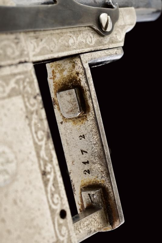 Pistola da palmo 'Mitrailleuse', tecnica St. Etienne, 1875-1890