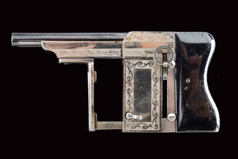 Pistola da palmo 'Mitrailleuse', tecnica St. Etienne, 1875-1890
