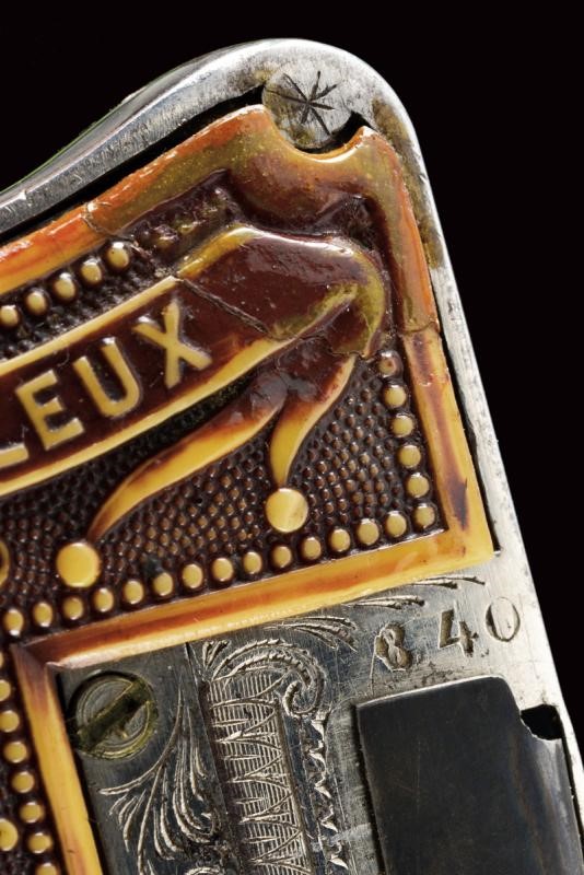 Pistola da palmo 'Mitrailleuse', St. Etienne, 1875-1890, cal. 6 mm