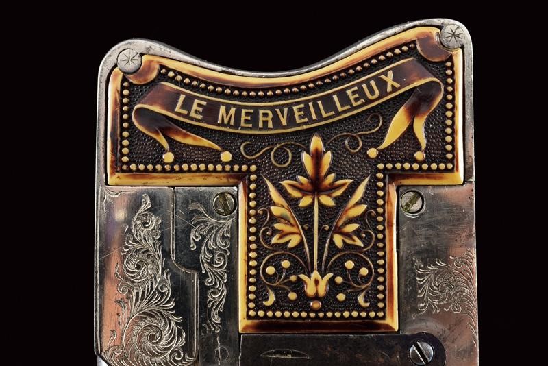 Pistola da palmo 'Mitrailleuse', St. Etienne, 1875-1890, cal. 6 mm