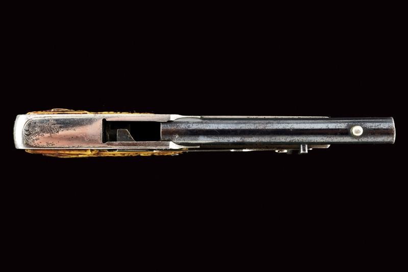 Pistola da palmo 'Mitrailleuse', St. Etienne, 1875-1890, cal. 6 mm