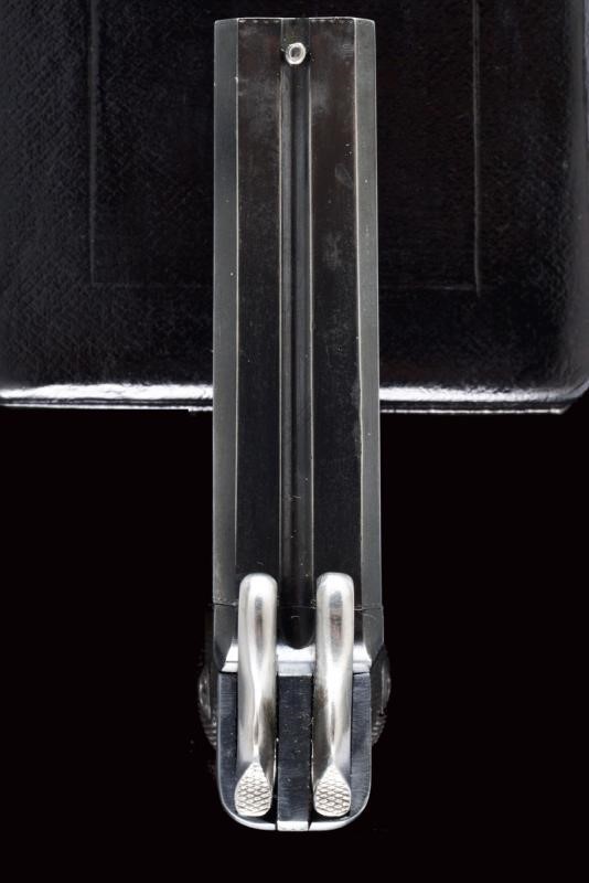 Pistola a spillo Delvigne, doppia canna, Belgio, circa 1870