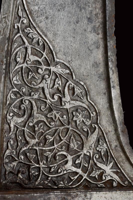 Pesh kabz, Persia, 1800 circa, lama in damasco