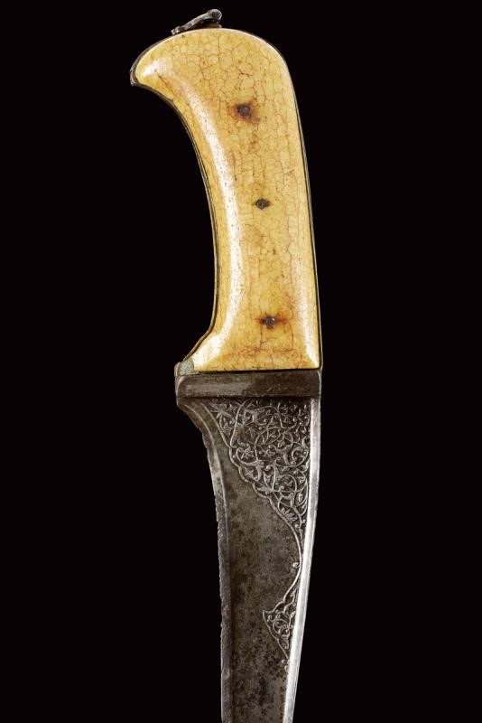 Pesh kabz, Persia, 1800 circa, lama in damasco