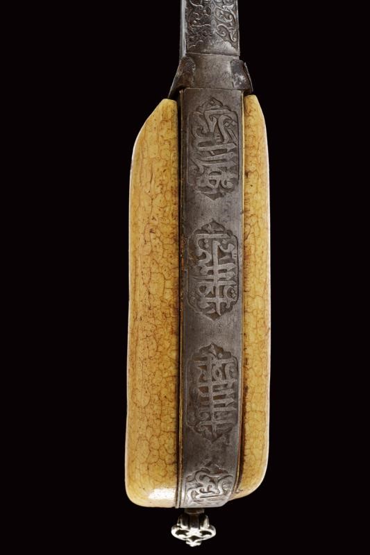 Pesh kabz, Persia, 1800 circa, lama in damasco