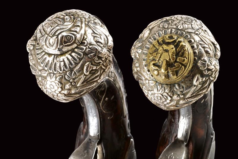Pistole turche a pietra focaia, inizio XIX secolo