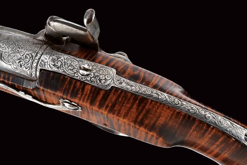 Italian Percussion Pistol Blunderbuss, 19th Century - Irongate Armory