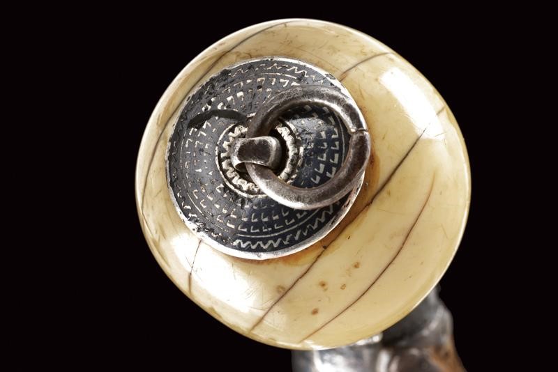 Pistola a pietra focaia da cosacco, Caucaso, metà XIX secolo