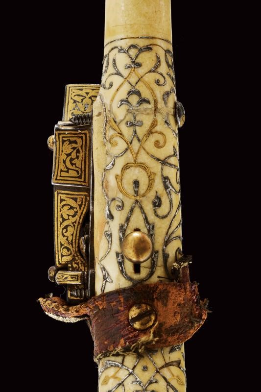 Pistola alla micheletta da cosacco, Caucaso, XVIII secolo