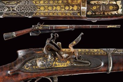 Turchia, Raro tufenk con batteria di Fatou, circa 1800