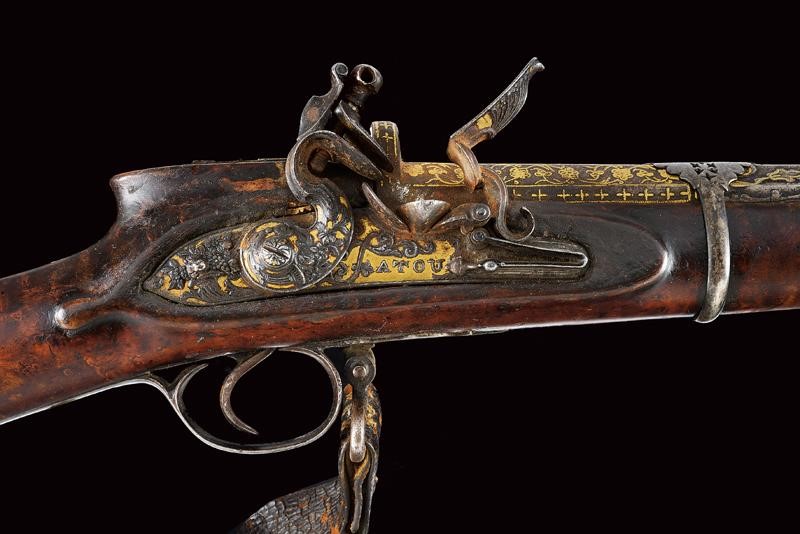 Turchia, Raro tufenk con batteria di Fatou, circa 1800