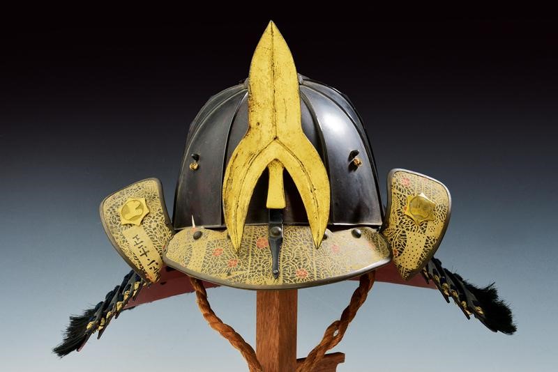 Suji-kabuto a otto ken, Giappone, Periodo Edo, altezza 23 cm