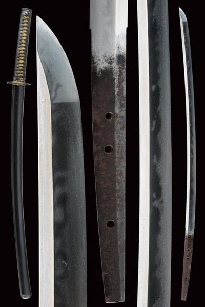 Katana in koshirae, Giappone, XVI Sec., lunghezza 92 cm