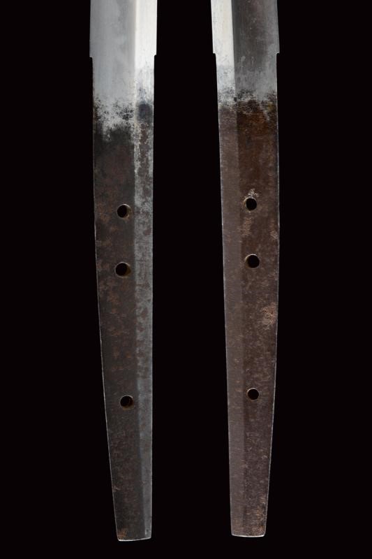 Katana in koshirae, Giappone, XVI Sec., lunghezza 92 cm