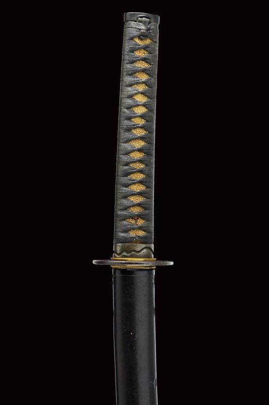 Katana in koshirae, Giappone, XVI Sec., lunghezza 92 cm