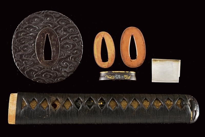 Katana giapponese in koshirae Higo, XVIII Secolo