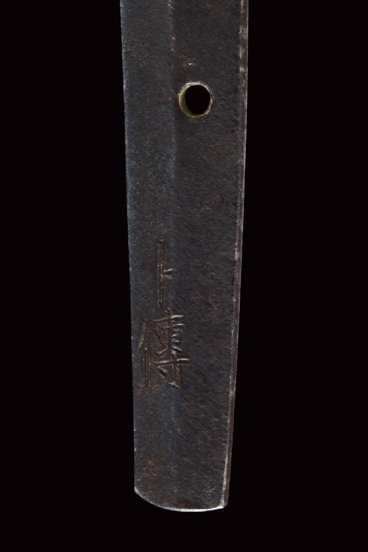 Katana giapponese, montatura handachi, Mei Bokuden, XVII secolo