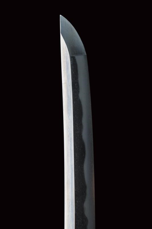 Katana giapponese, montatura handachi, Mei Bokuden, XVII secolo
