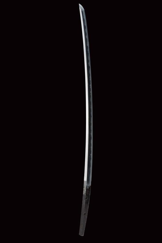 Katana giapponese, montatura handachi, Mei Bokuden, XVII secolo