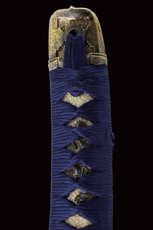 Tachi, Giappone, Fine del XVI Secolo, lunghezza 92 cm, koshirae tachi del XIX secolo