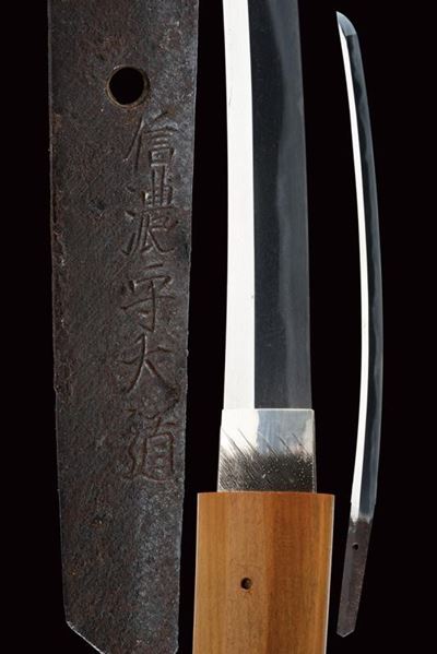 Wakizashi mei Shinano no Kami Daido, Lama shinogi zukuri, Giappone, 1650/60