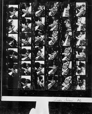 Gesti sul piano
1984
Provini fotografici