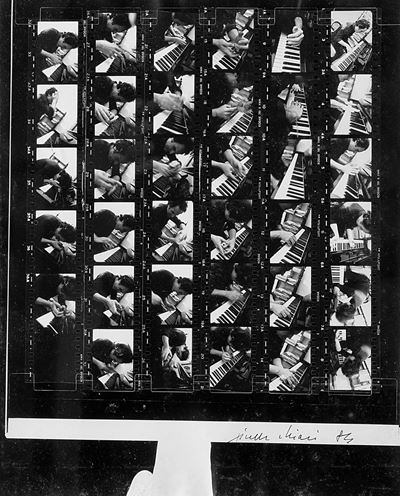 Gesti sul piano (1984), provini fotografici